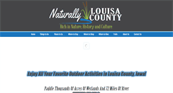 Desktop Screenshot of naturallylouisacounty.com